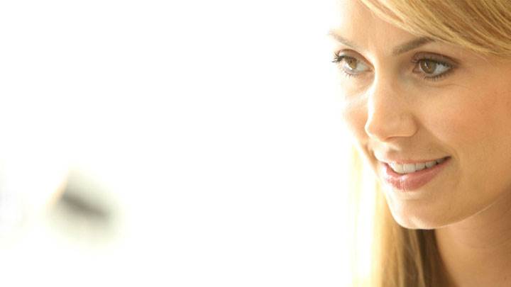 Stacy Keibler Wet Lips And Side Face Closeup